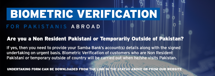 Biometric Verification Pakistanis Abroad