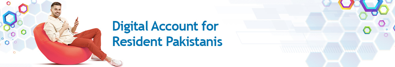 Digital Account for Resident Pakistanis